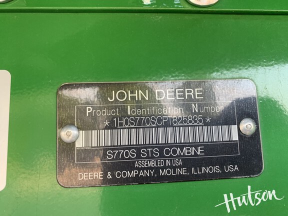 Photo of 2023 John Deere S770