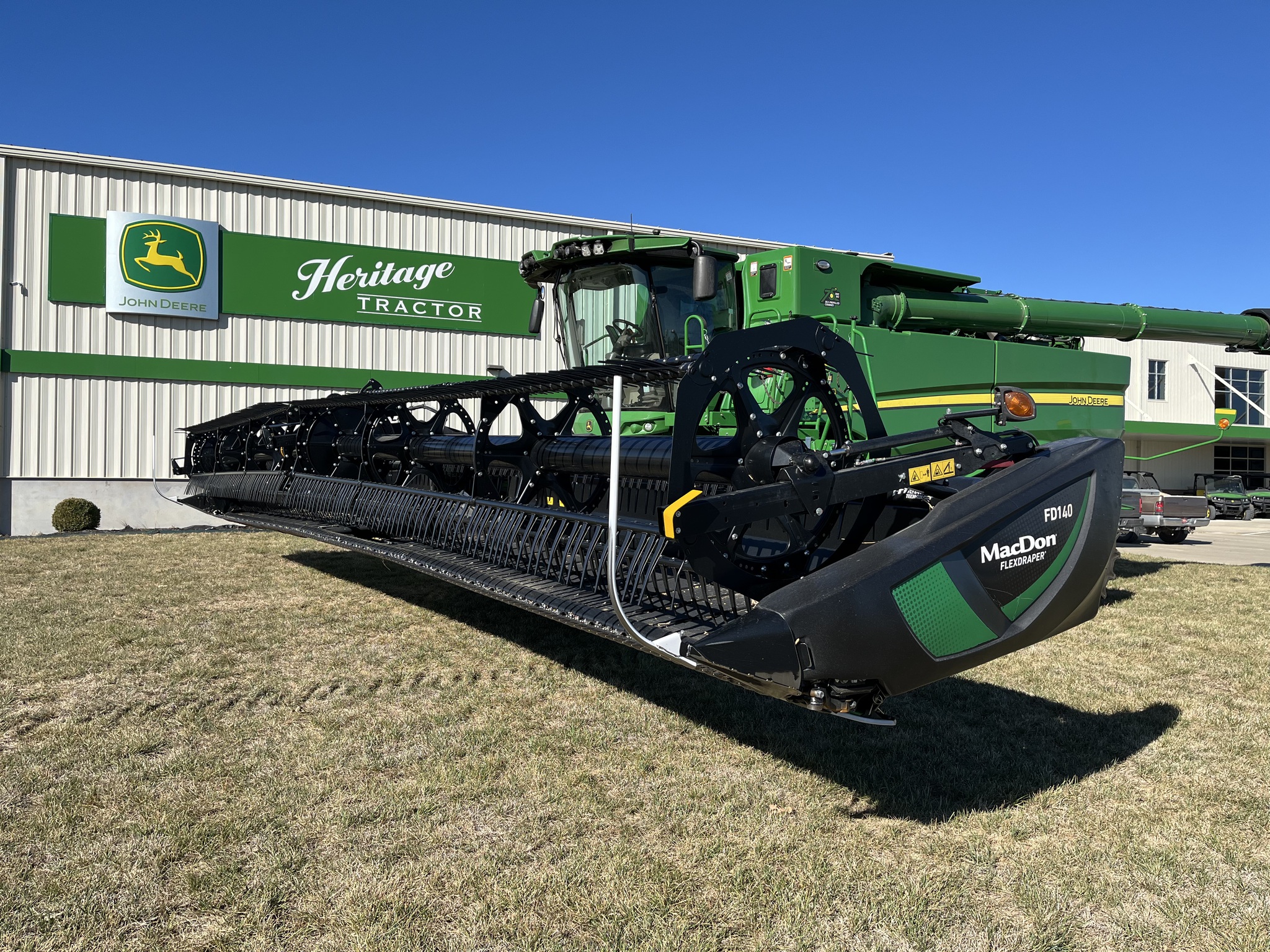  2021 MacDon FD140 at Heritage Tractor in Baldwin City, KS