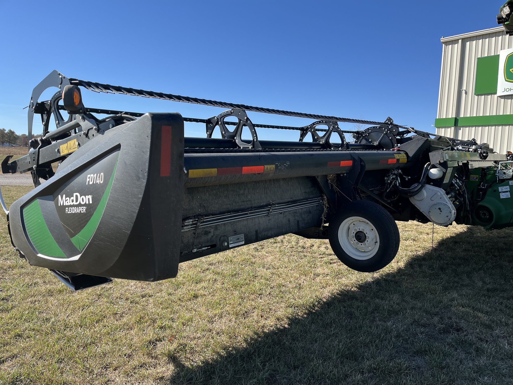  2021 MacDon FD140 at Heritage Tractor in Baldwin City, KS