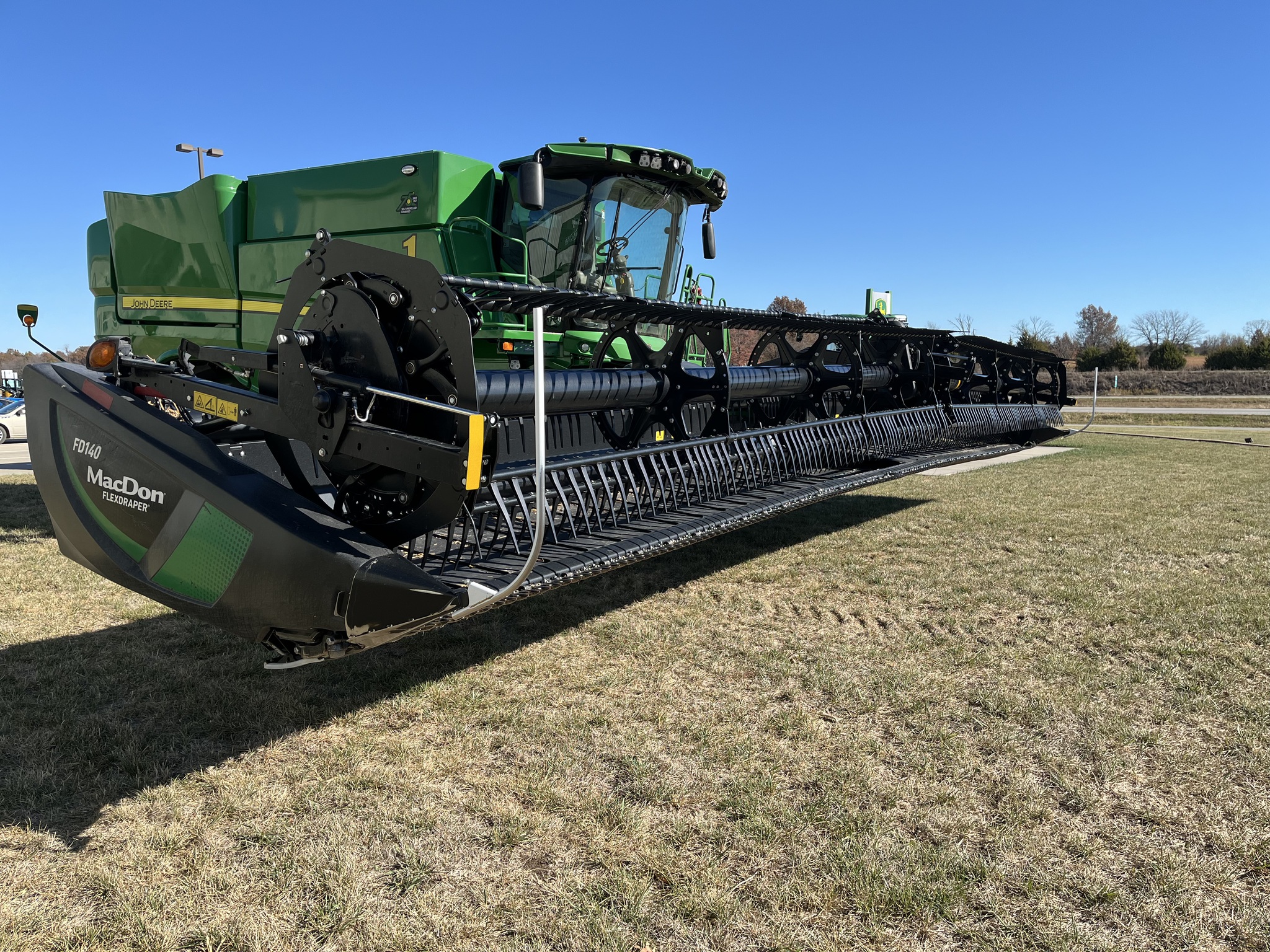  2021 MacDon FD140 at Heritage Tractor in Baldwin City, KS