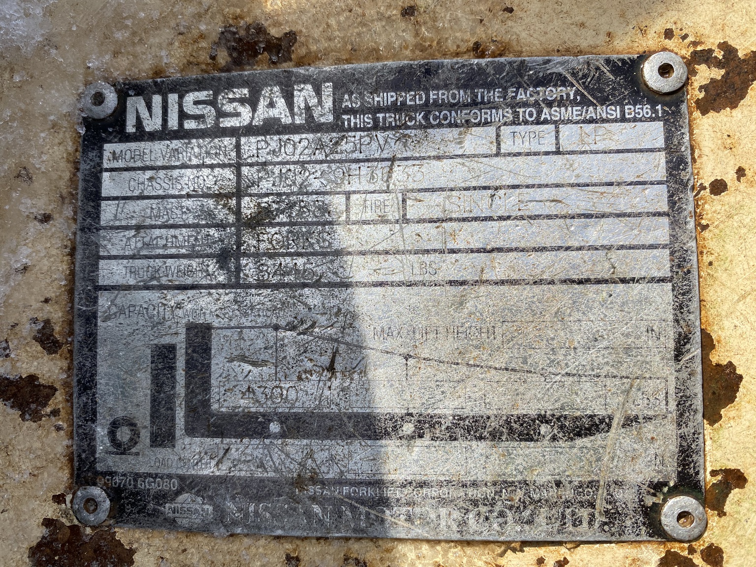 2000 Nissan Forklifts OPTIMUM 50 Image 19