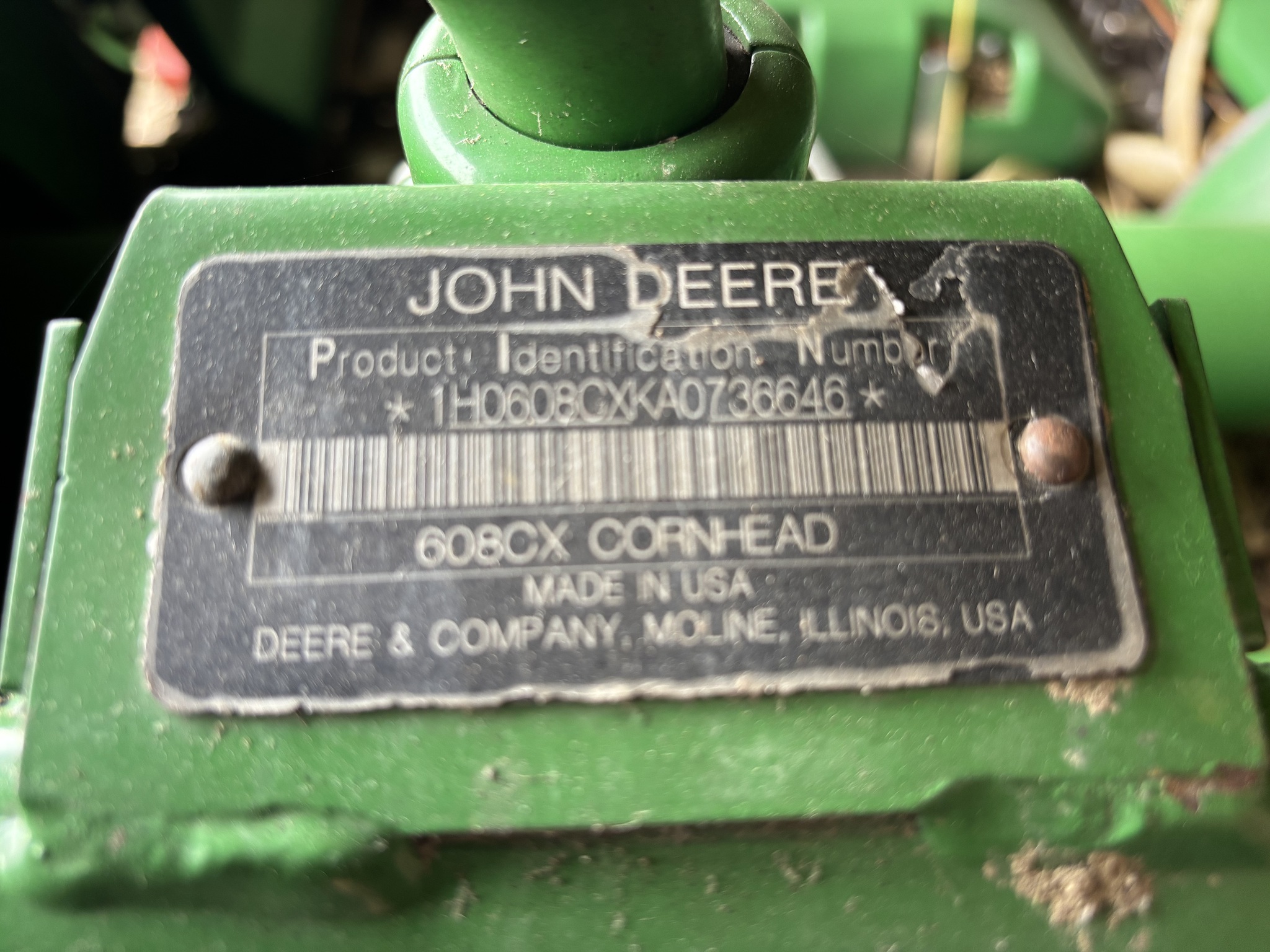 2010 John Deere 608C Image 12