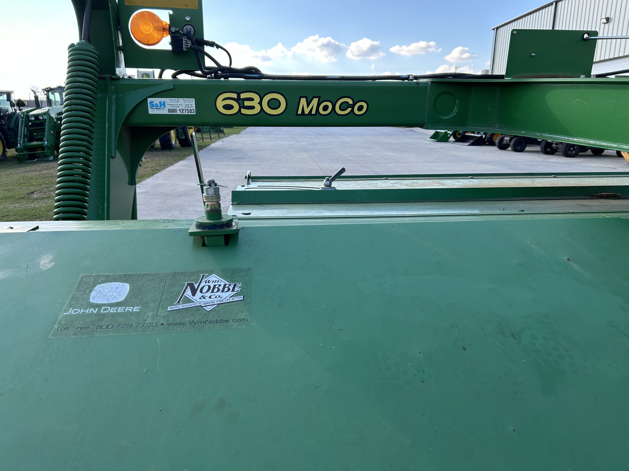  2017 John Deere 630 at Heritage Tractor in Rogersville, MO