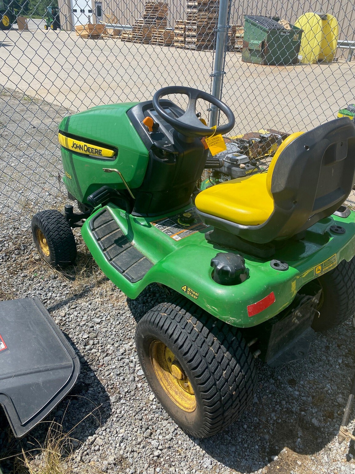 2008 John Deere X324 Image 4