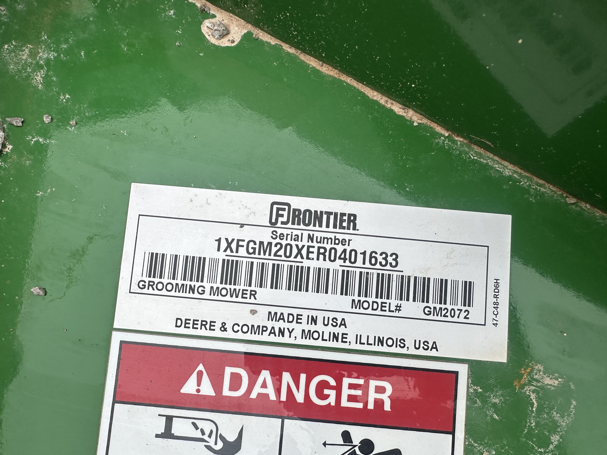 2025 John Deere GM2072R Image 3