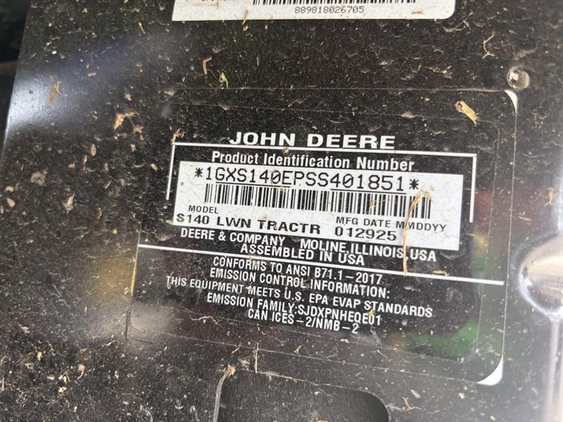 2025 John Deere S140 Image 12