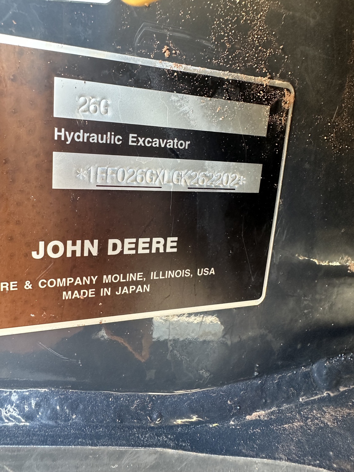 2016 John Deere 26G Image 12