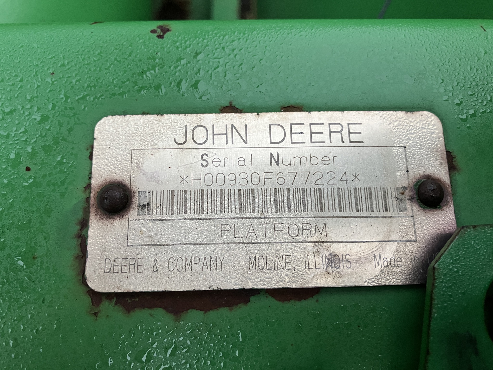 1998 John Deere 930 Image 13
