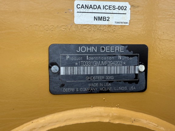 2020 John Deere 331G Photo 6