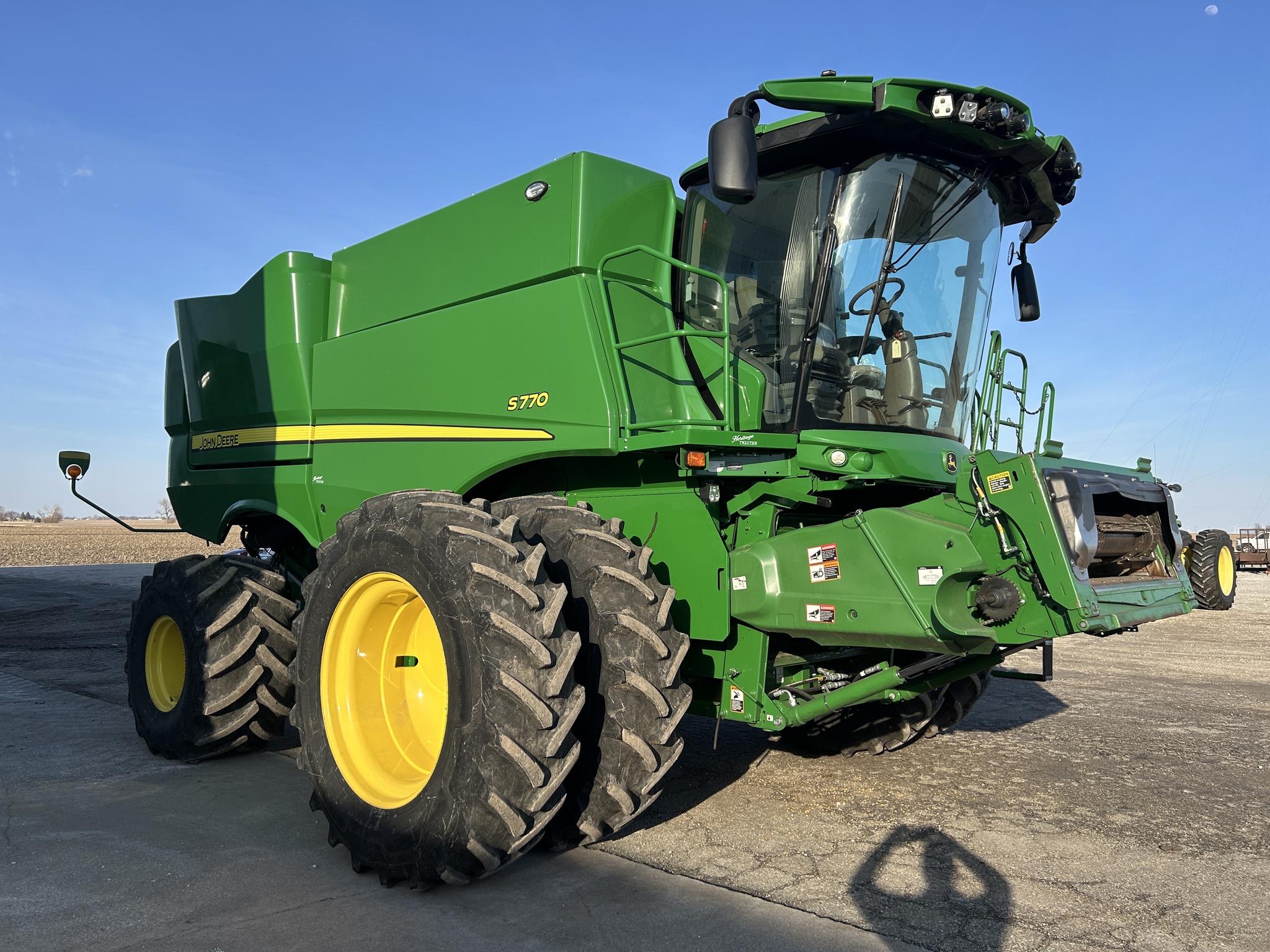  2023 John Deere S770 at Heritage Tractor in Roanoke, IL