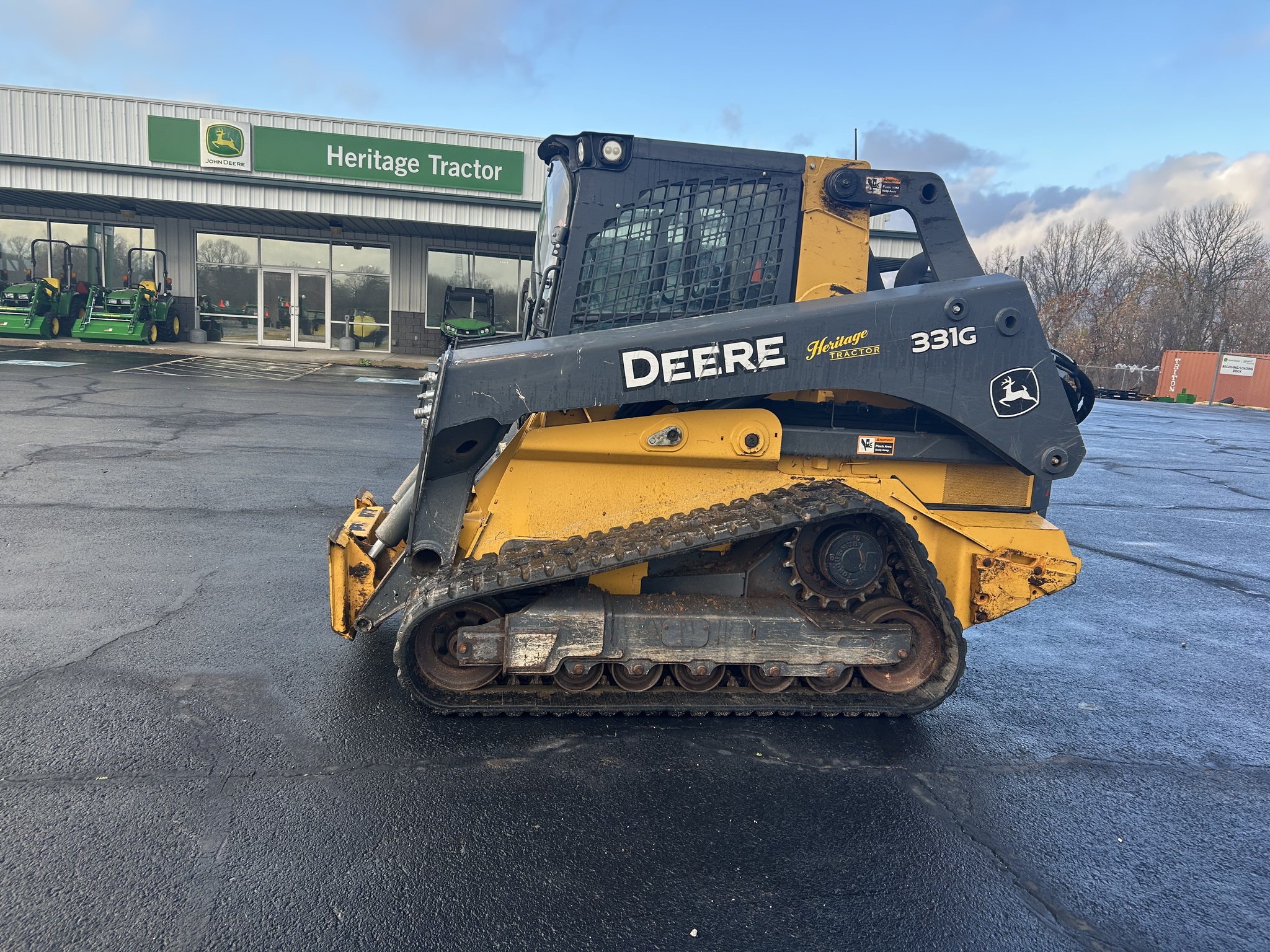  2019 John Deere 331G at Heritage Tractor in Anderson, MO