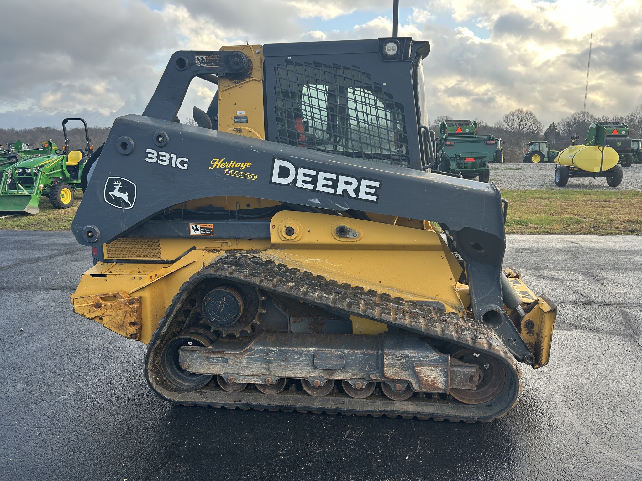  2019 John Deere 331G at Heritage Tractor in Anderson, MO