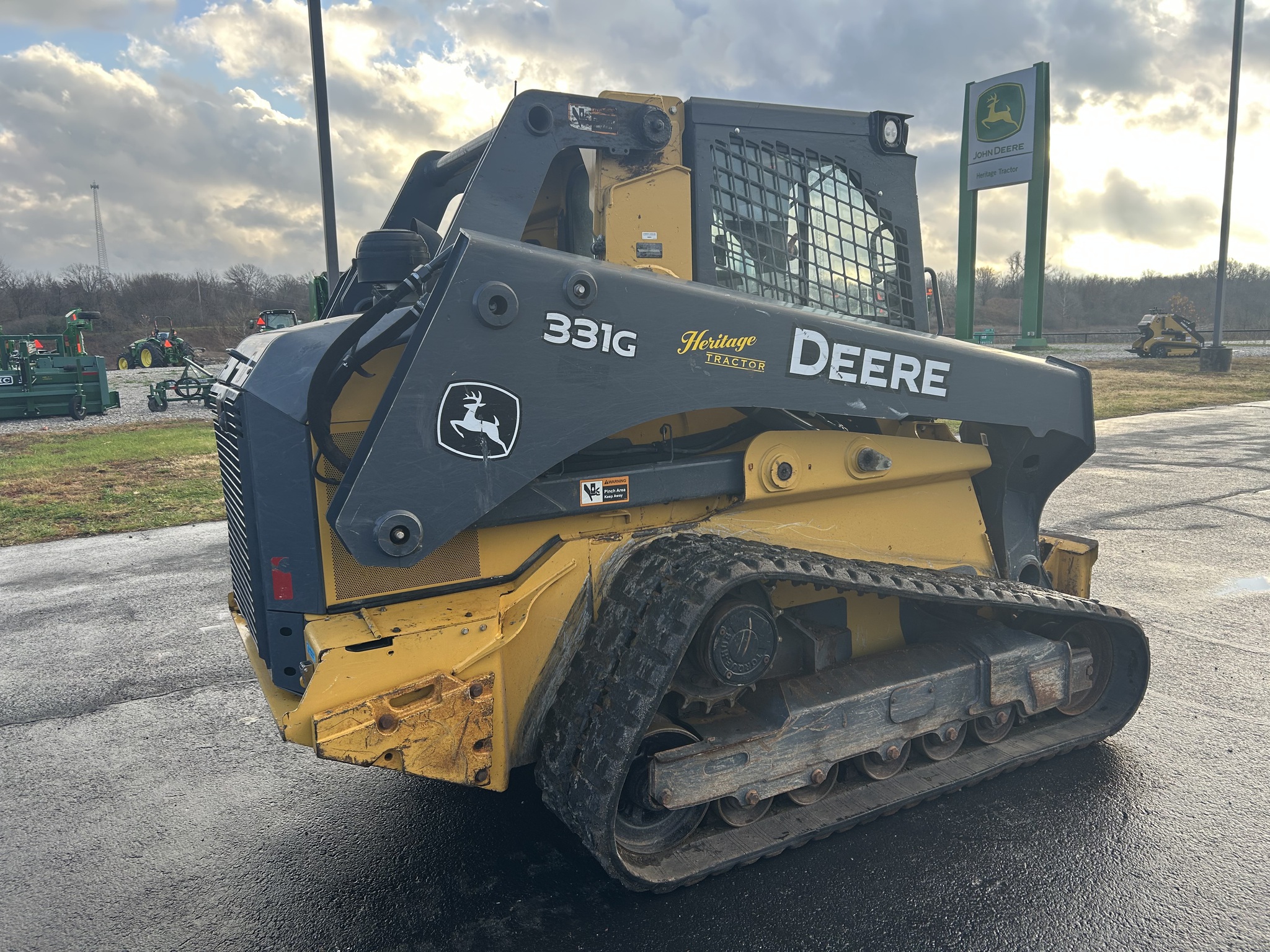  2019 John Deere 331G at Heritage Tractor in Anderson, MO