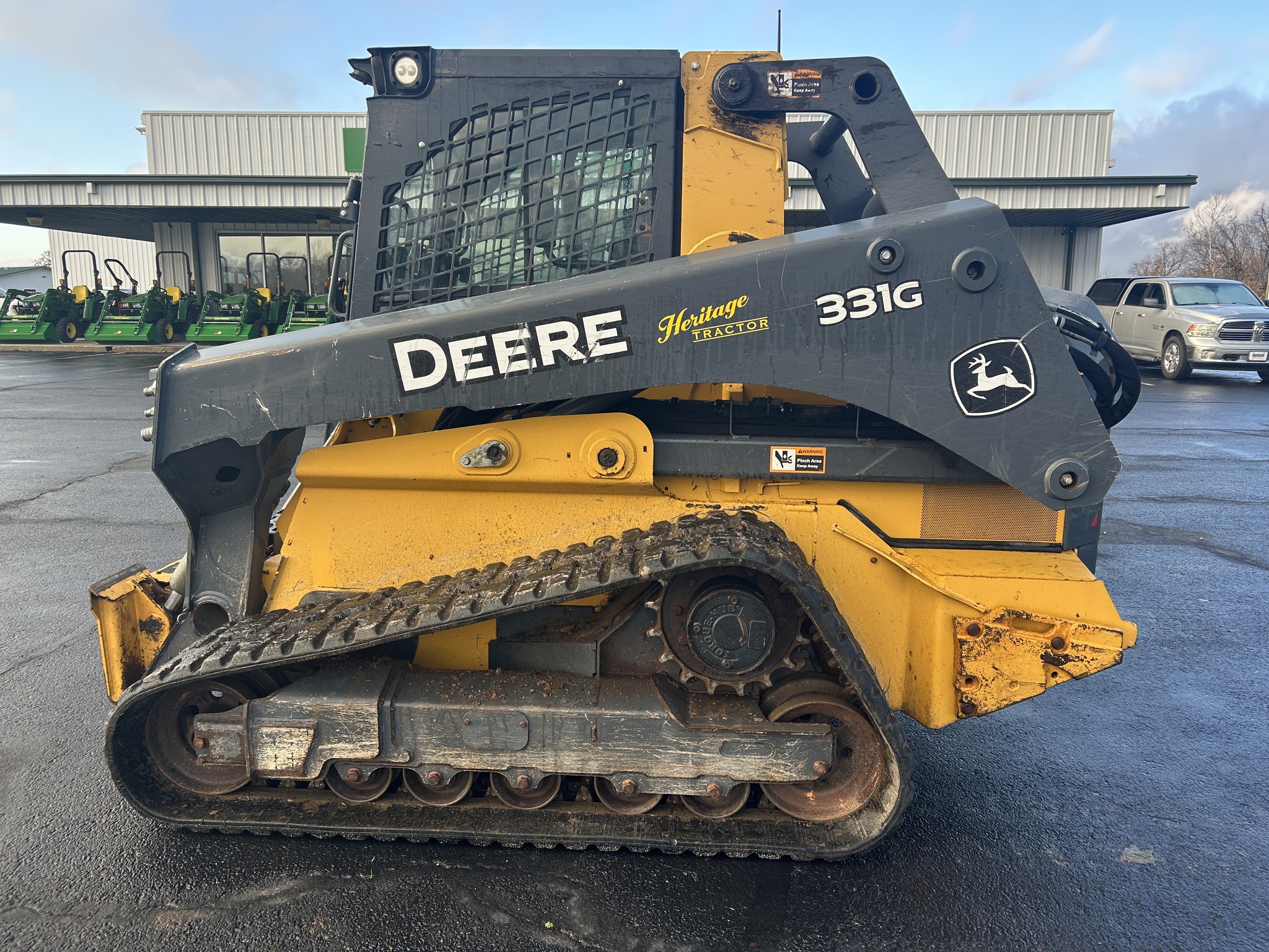  2019 John Deere 331G at Heritage Tractor in Anderson, MO