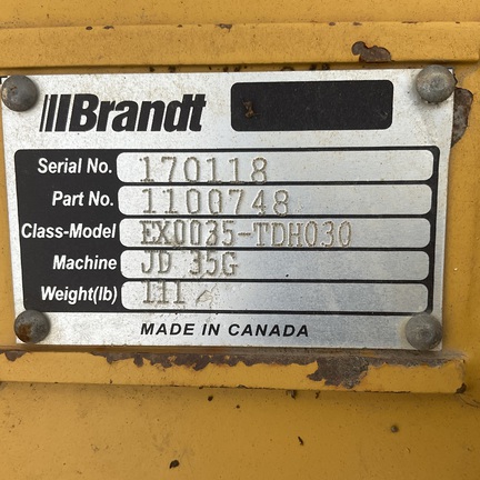 2023 John Deere 35 P