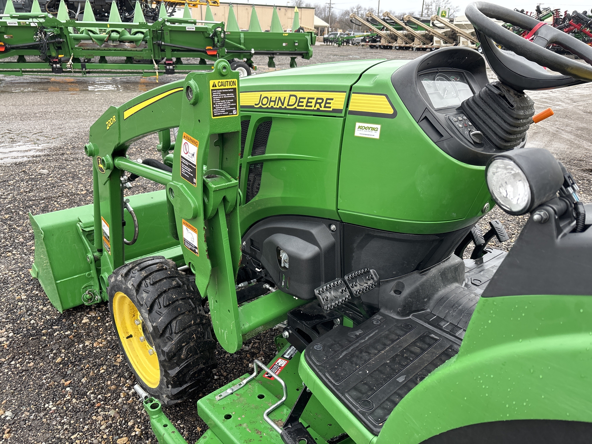 Used 2022 John Deere 2038R Compact Utility Tractors at Koenig Equipment in Greenfield, IN - PhotoXL12