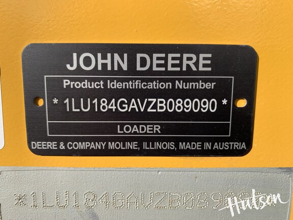 Photo of 2025 John Deere 184 G