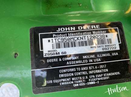 Photo of 2023 John Deere Z950M