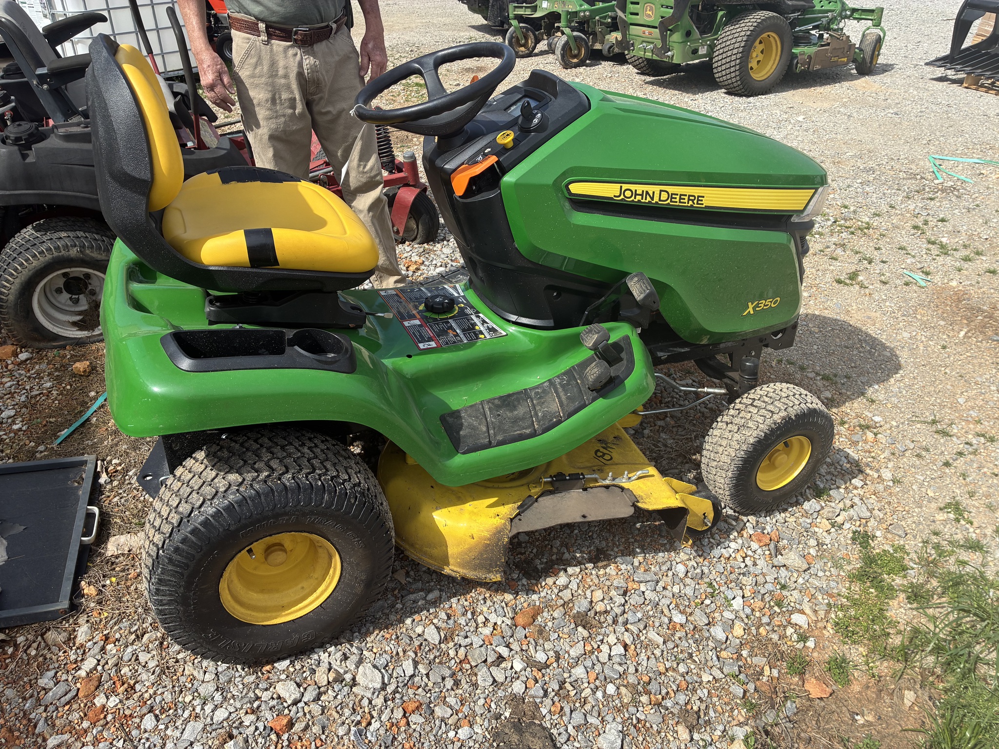 2016 John Deere X350