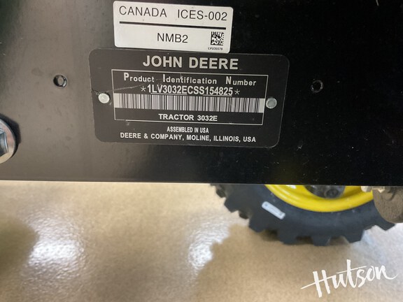 Photo of 2025 John Deere 3032E