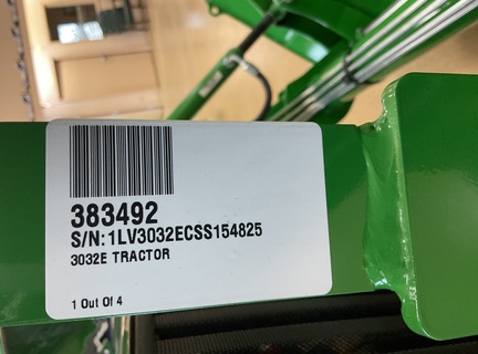 Photo of 2025 John Deere 3032E