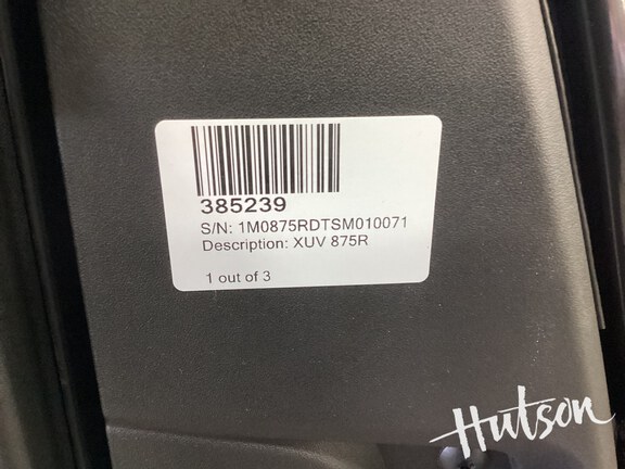 Photo of John Deere XUV 875R Signature Edition