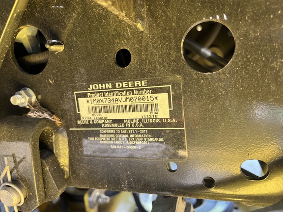 2019 John Deere X734 - Photo31