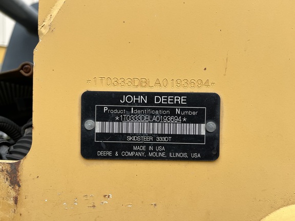 2011 John Deere 333D