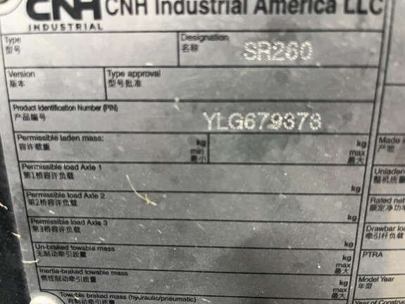2020 New Holland Speedrower 260 (22nd thumbnail)