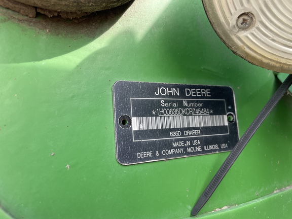 2012 John Deere 635D