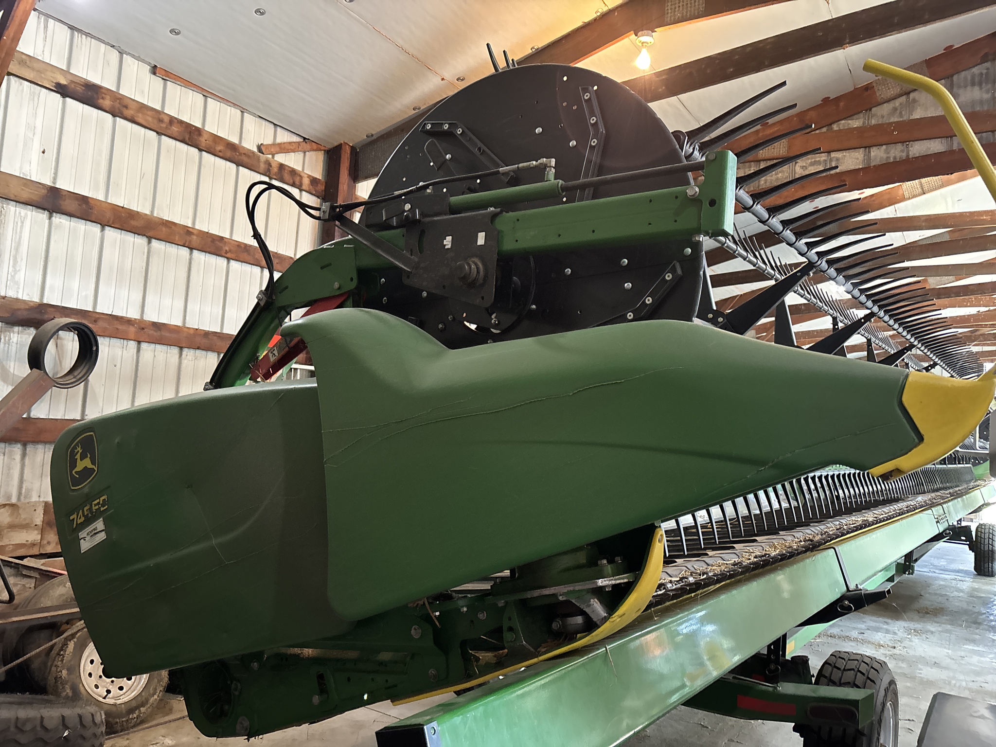 Used 2019 John Deere 745FD Combine Platforms at Koenig Equipment in Anna, OH - PhotoXL9