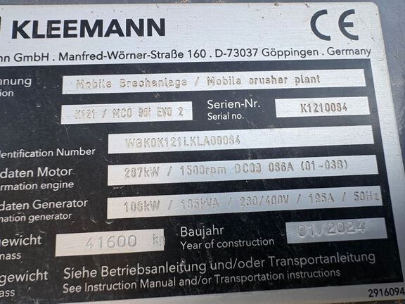 2024 Kleemann MCO90IEVO2
