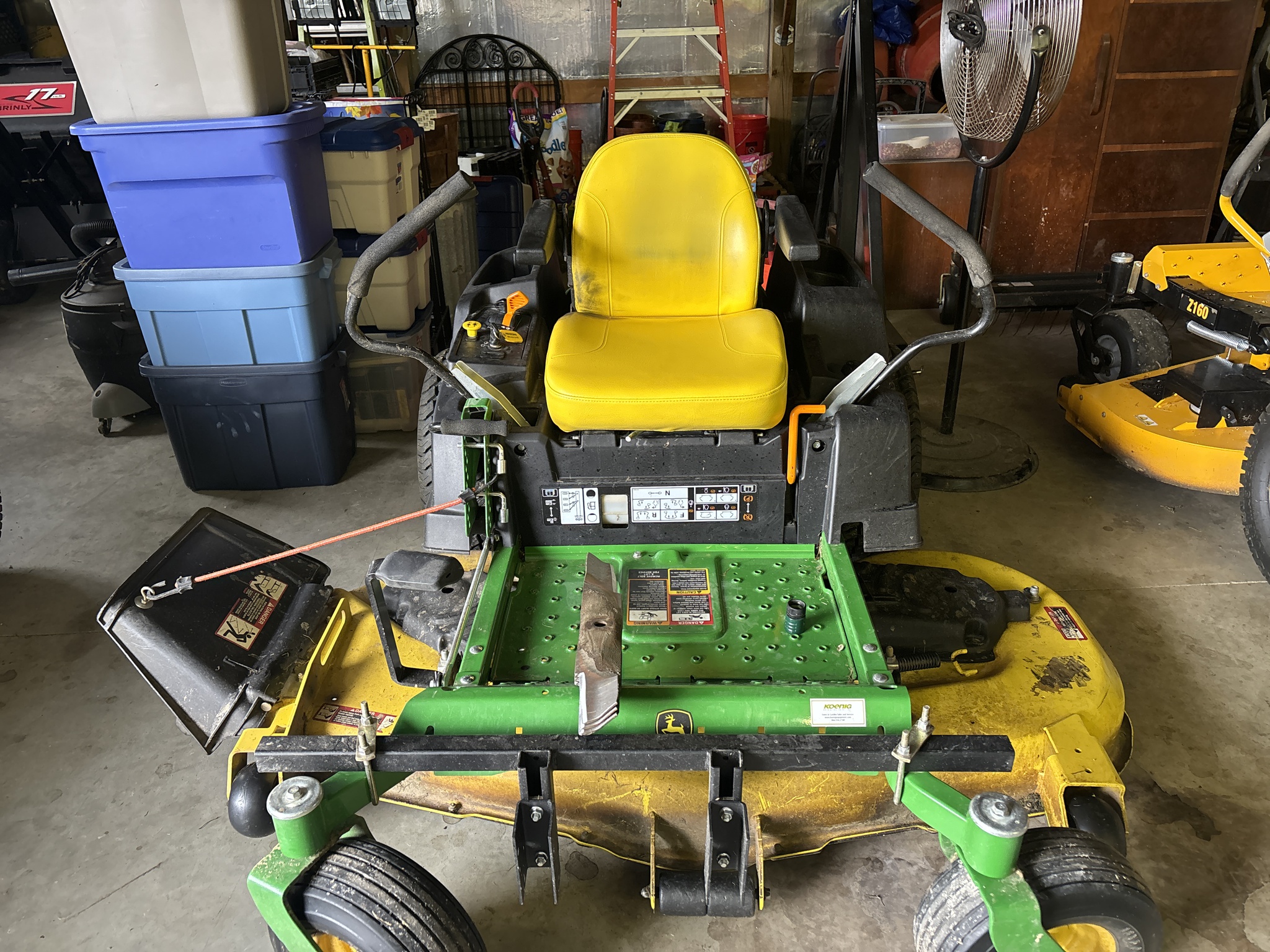 Used 2018 John Deere Z535M Zero Turn Mowers at Koenig Equipment in Amelia, OH - PhotoXL10