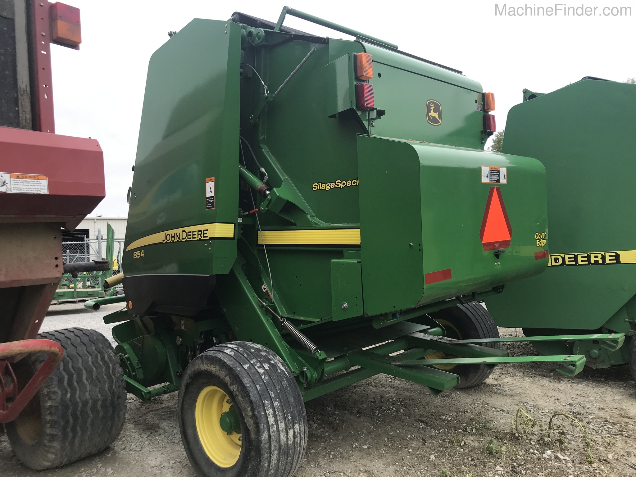 2010 John Deere 854 Silage Special Image 8