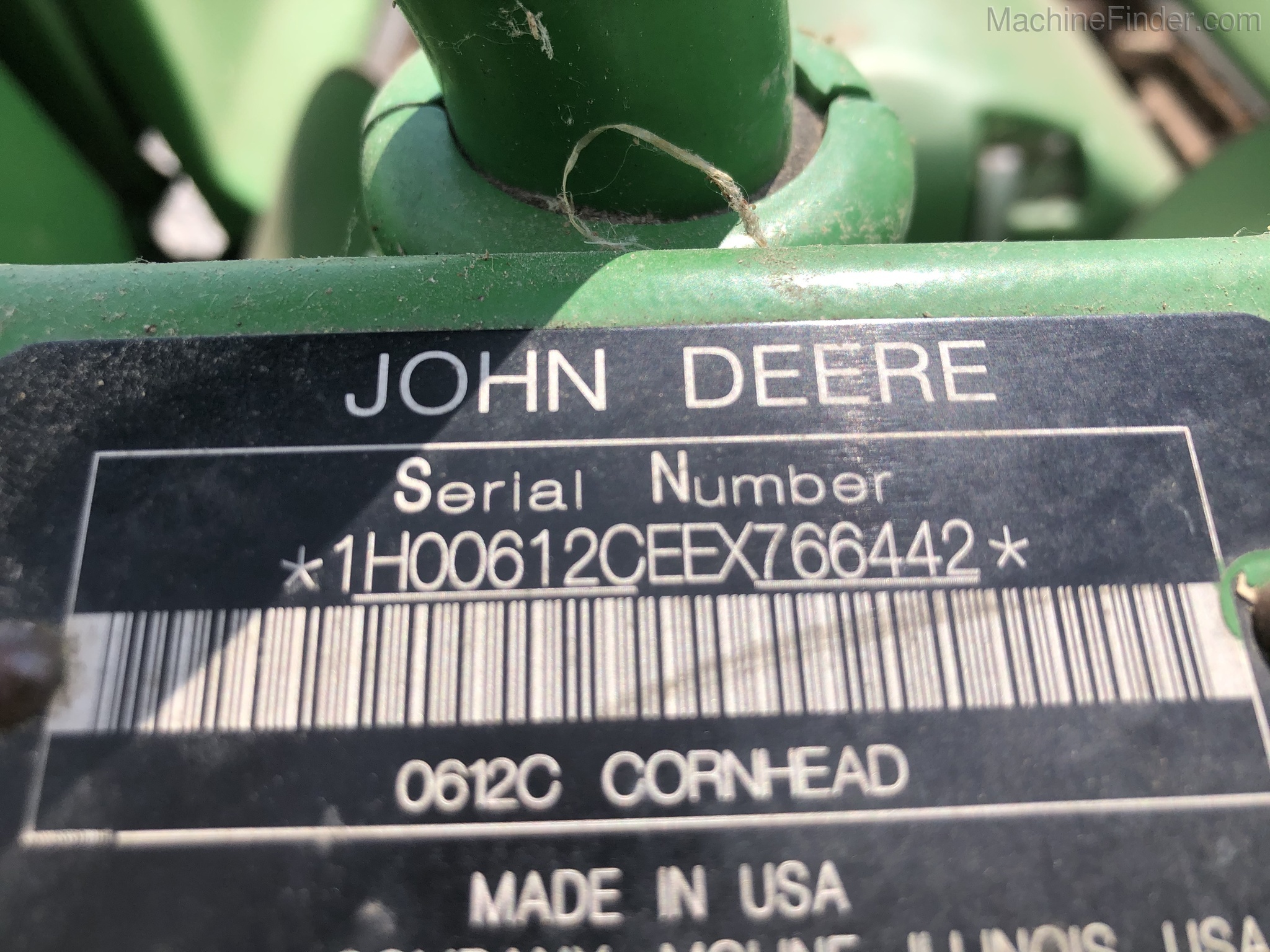 2014 John Deere 612C Image 7