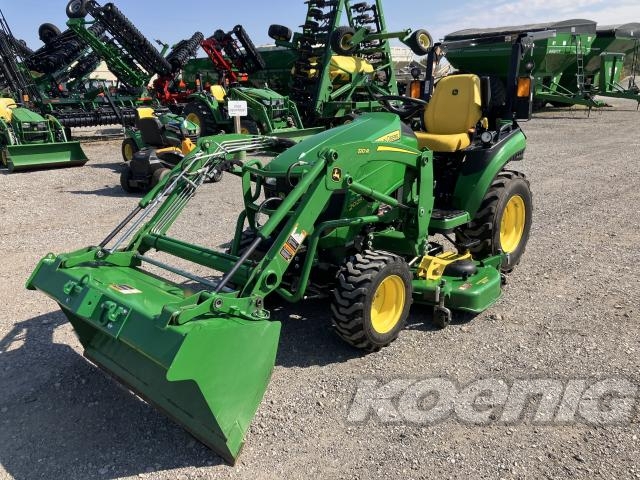Used 2022 John Deere 2025R Compact Utility Tractors at Koenig Equipment in Germantown, OH - PhotoXL0