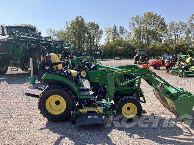Used 2022 John Deere 2025R Compact Utility Tractors at Koenig Equipment in Germantown, OH - PhotoXL3