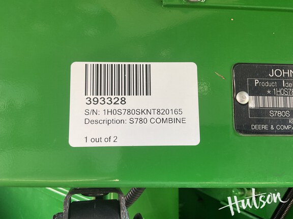 Photo of 2022 John Deere S780