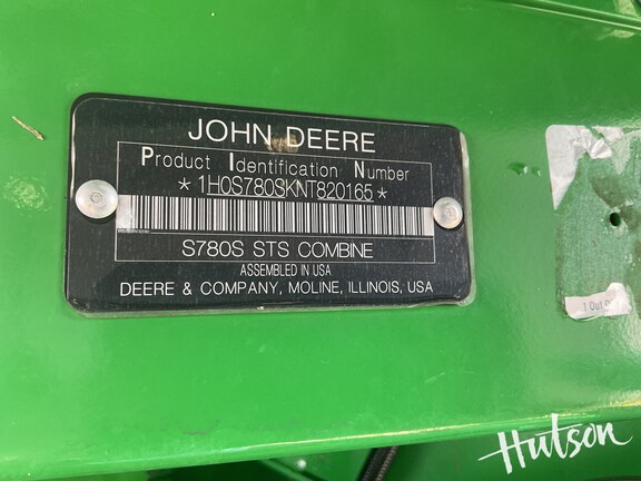 Photo of 2022 John Deere S780
