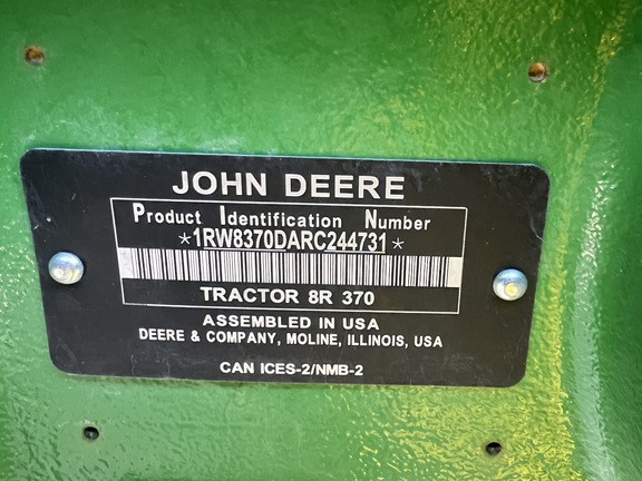 Photo of 2024 John Deere 8R 370