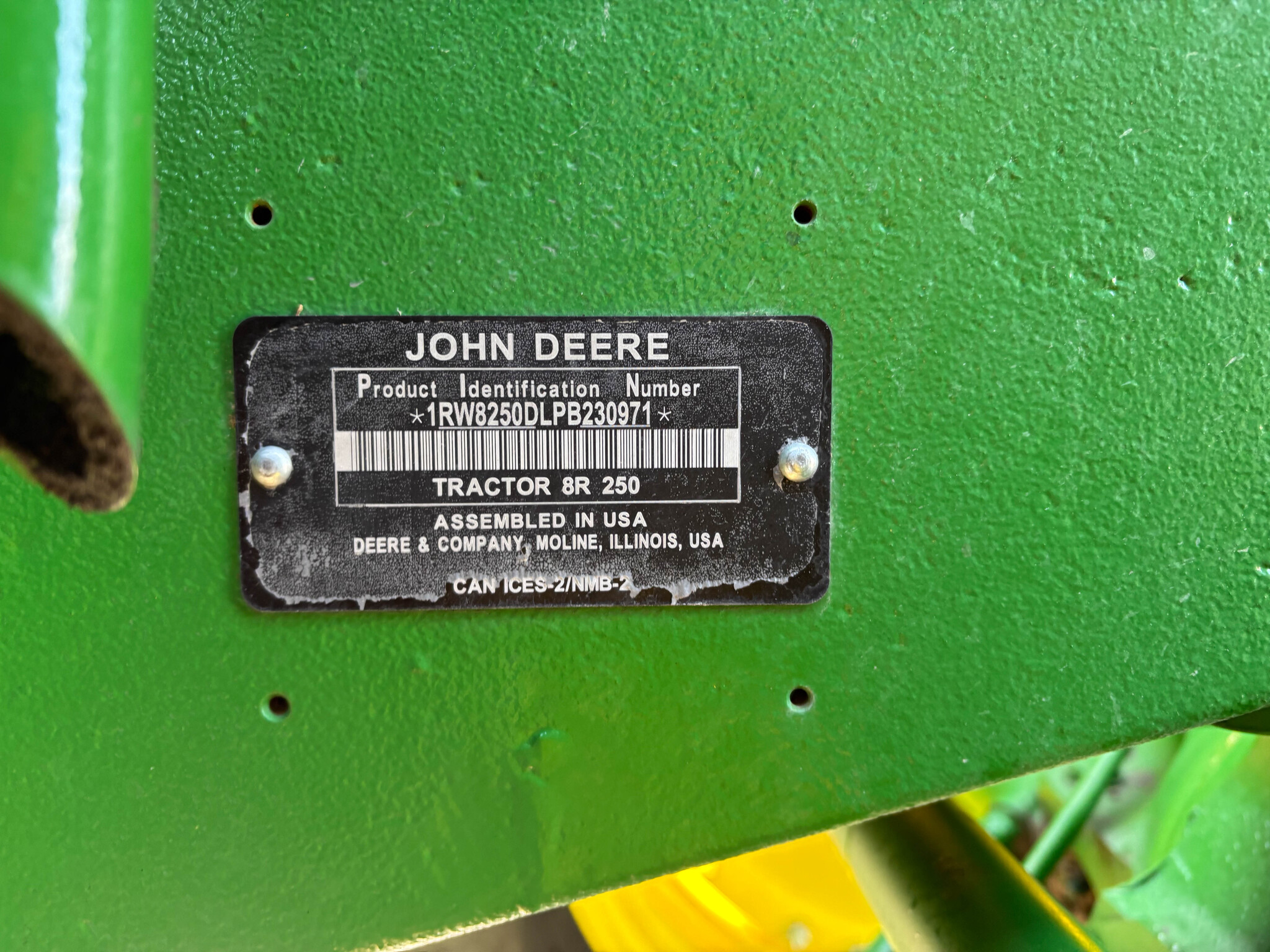 Used 2023 John Deere 8R 250 Row Crop Tractors at Koenig Equipment in Anna, OH - PhotoXL36