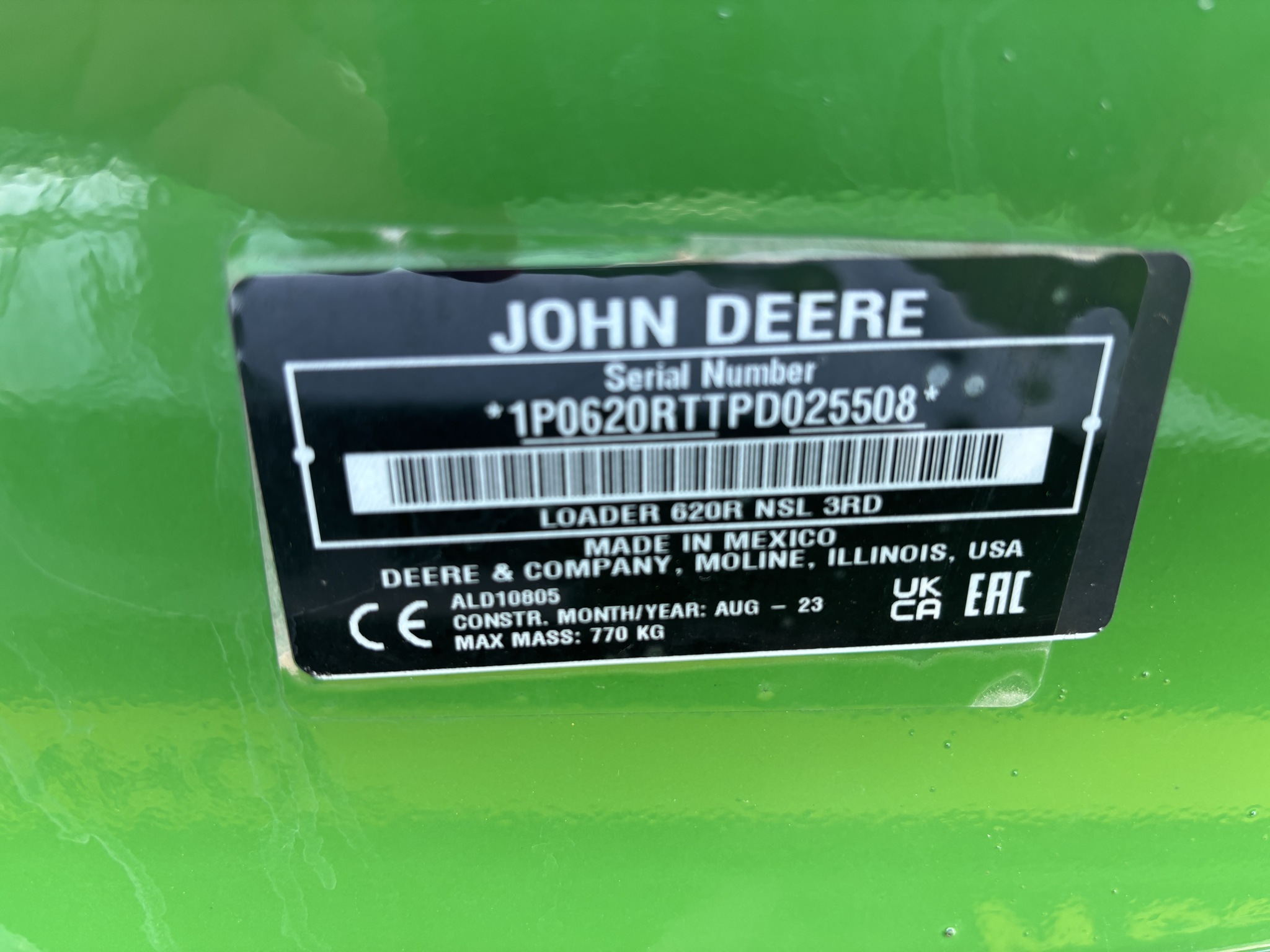 2023 John Deere 6120M Image 26