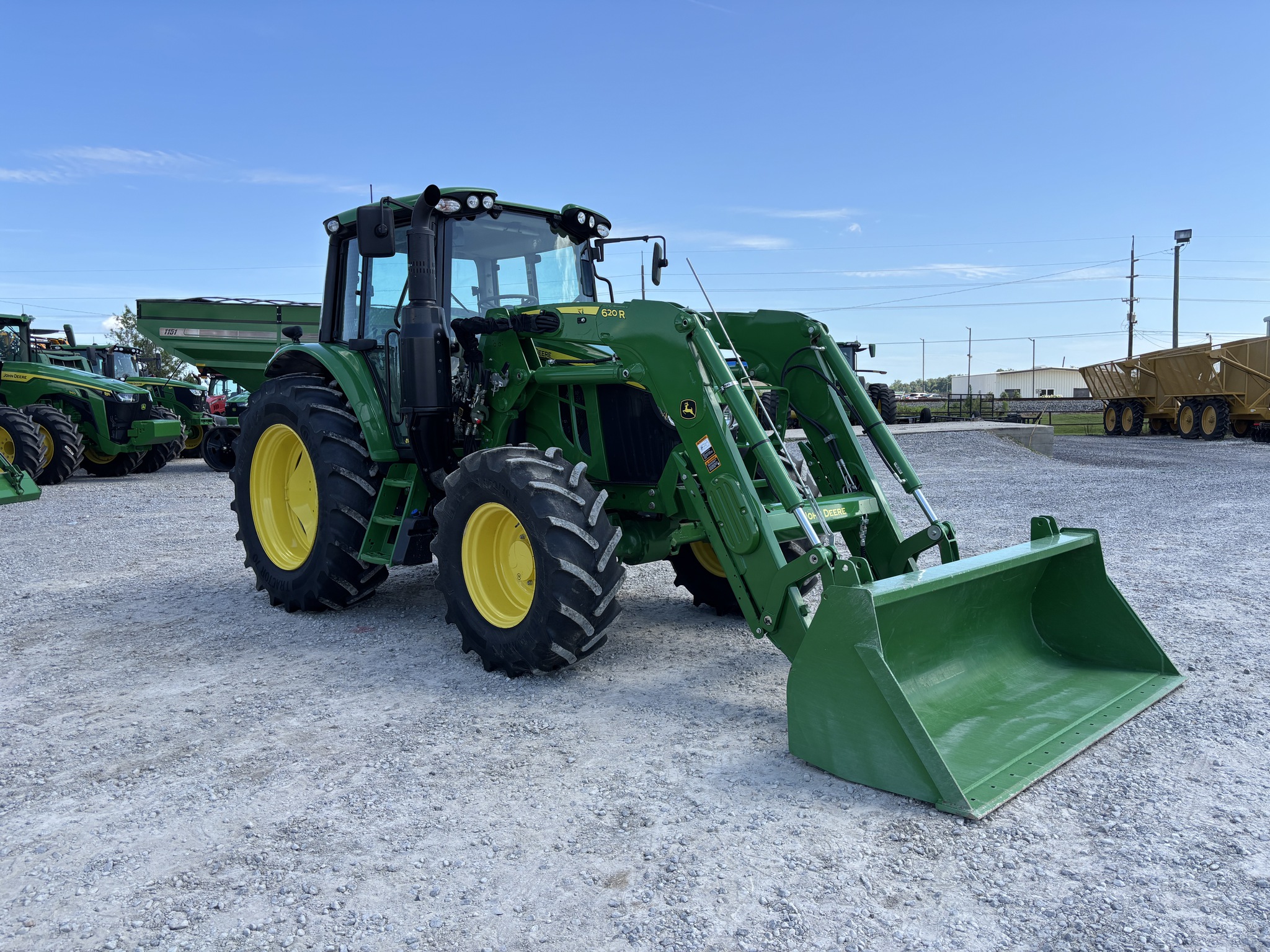 2023 John Deere 6120M Image 8