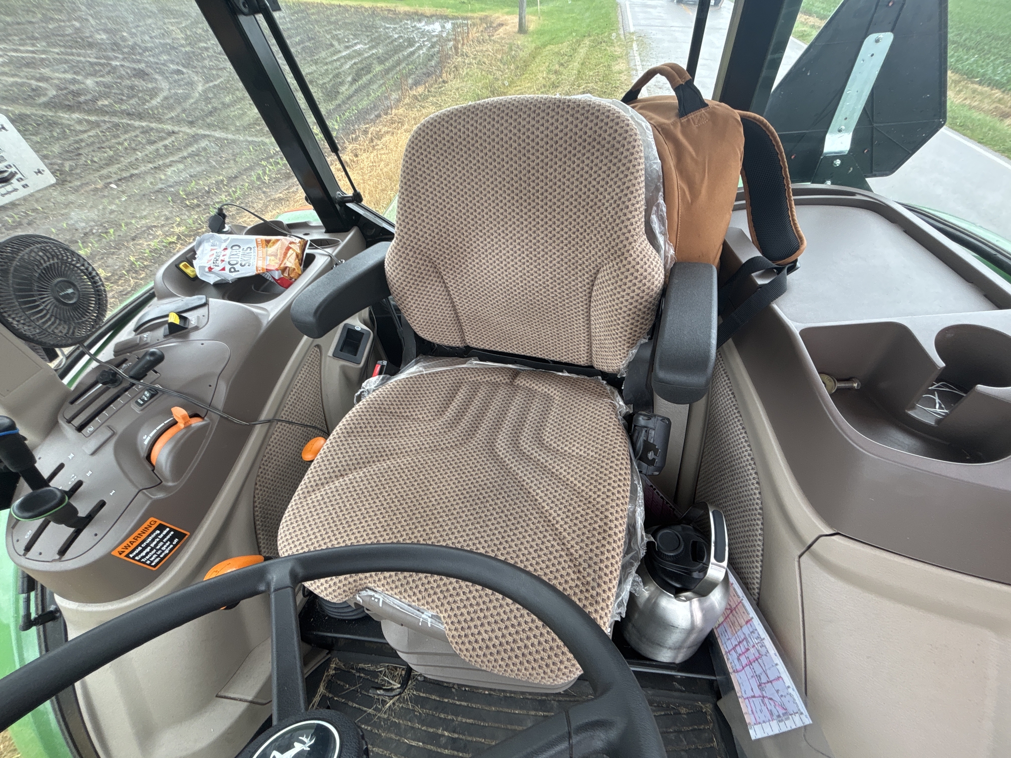 Used 2024 John Deere 6105E Cab Utility Tractors at Koenig Equipment in Greenville, OH - PhotoXL13