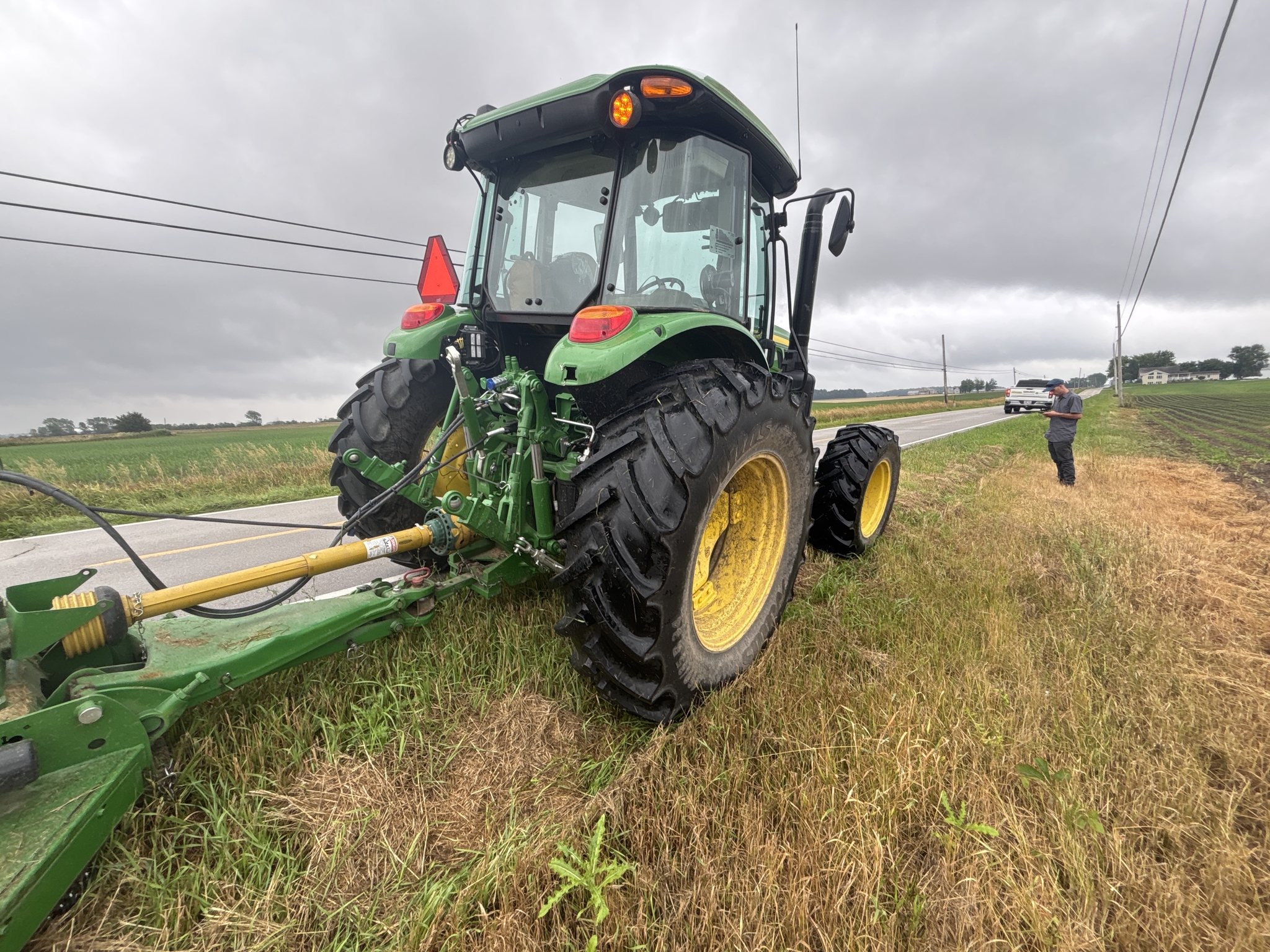 Used 2024 John Deere 6105E Cab Utility Tractors at Koenig Equipment in Greenville, OH - PhotoXL4