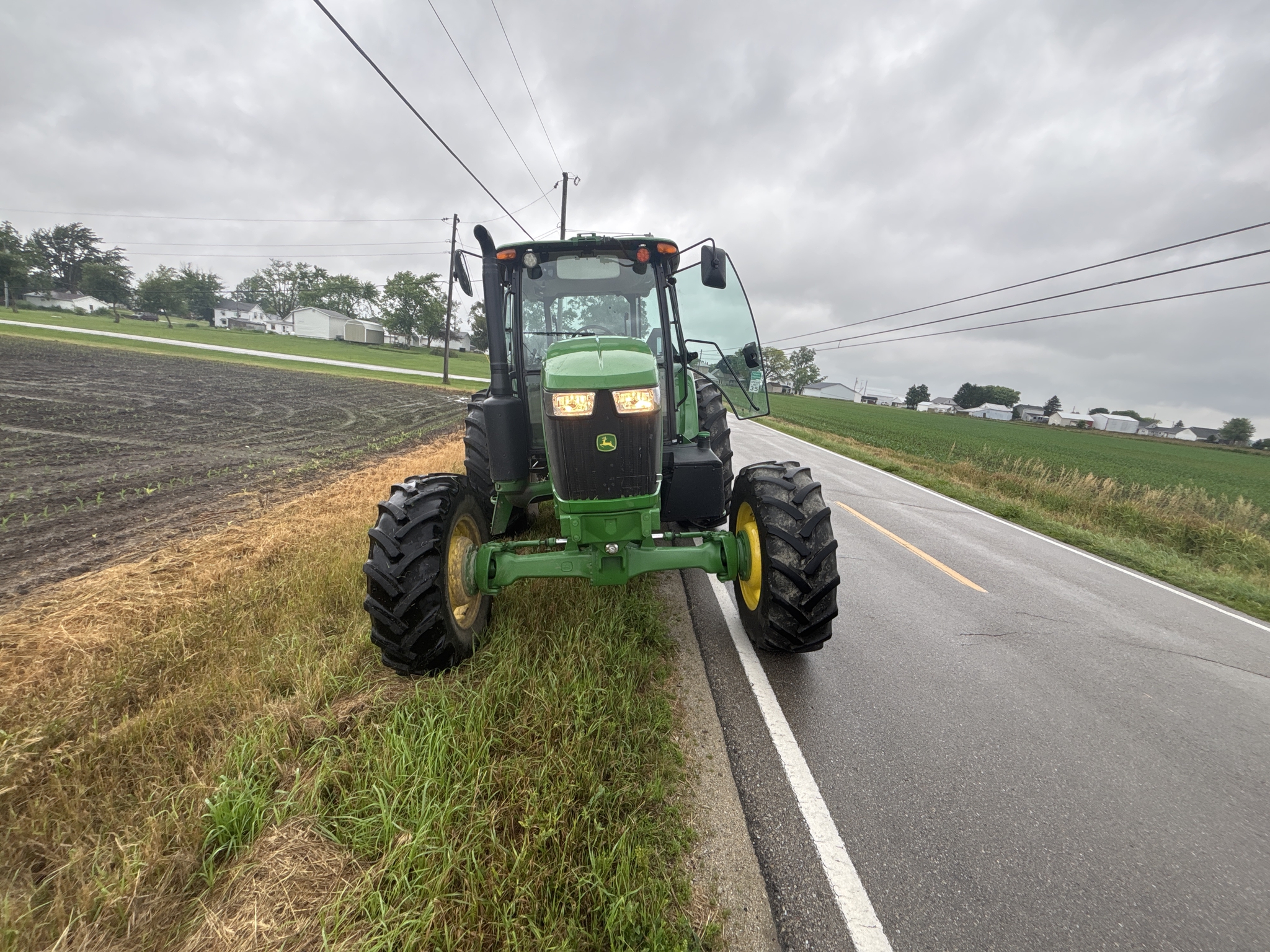 Used 2024 John Deere 6105E Cab Utility Tractors at Koenig Equipment in Greenville, OH - PhotoXL7