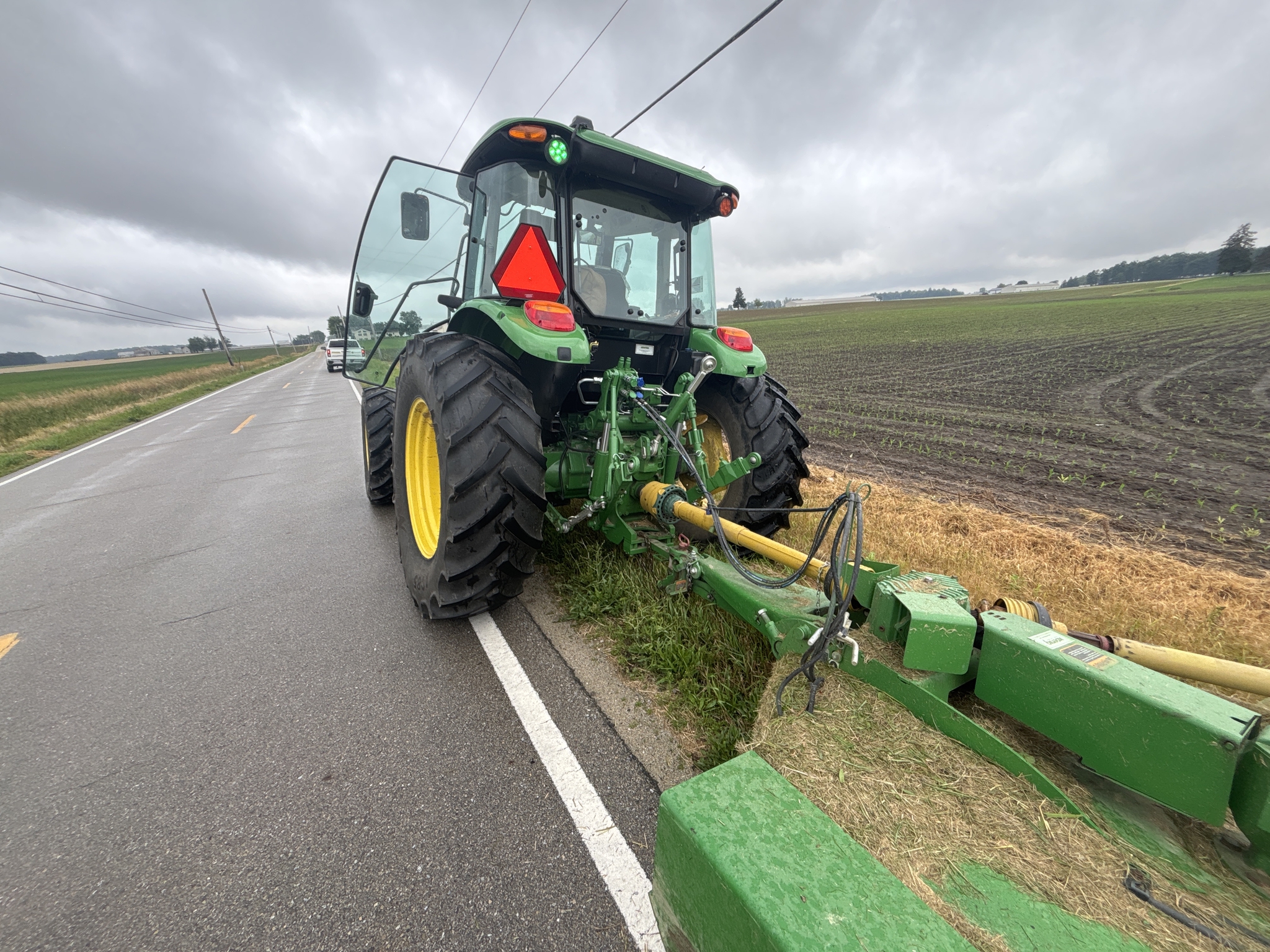 Used 2024 John Deere 6105E Cab Utility Tractors at Koenig Equipment in Greenville, OH - PhotoXL5