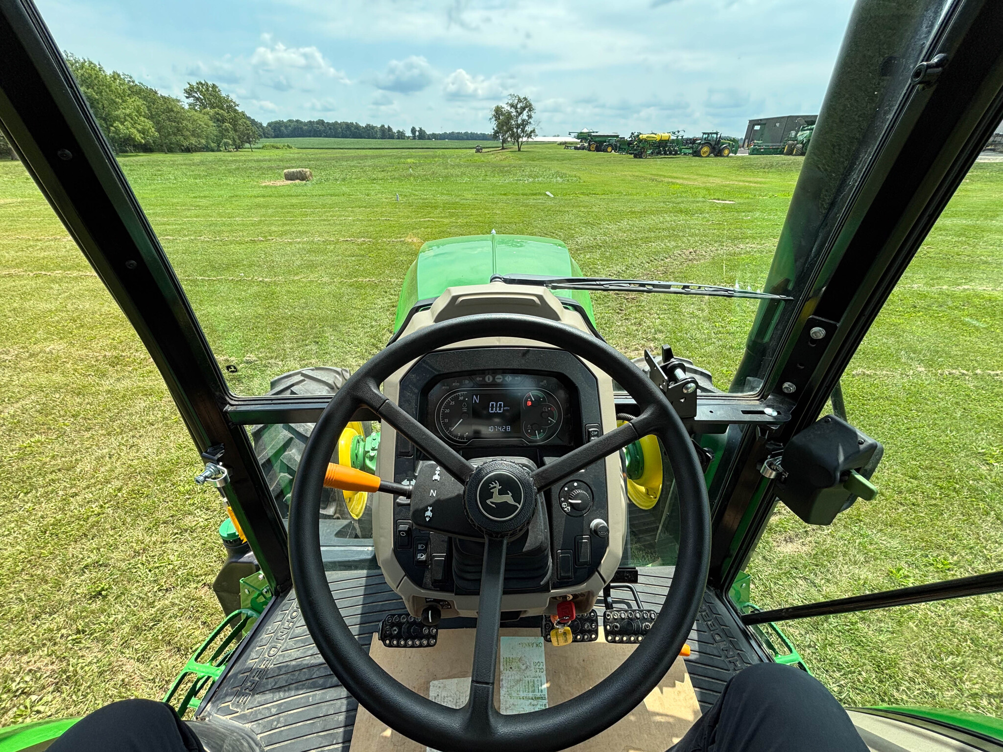 Used 2024 John Deere 6105E Cab Utility Tractors at Koenig Equipment in Anna, OH - PhotoXL26