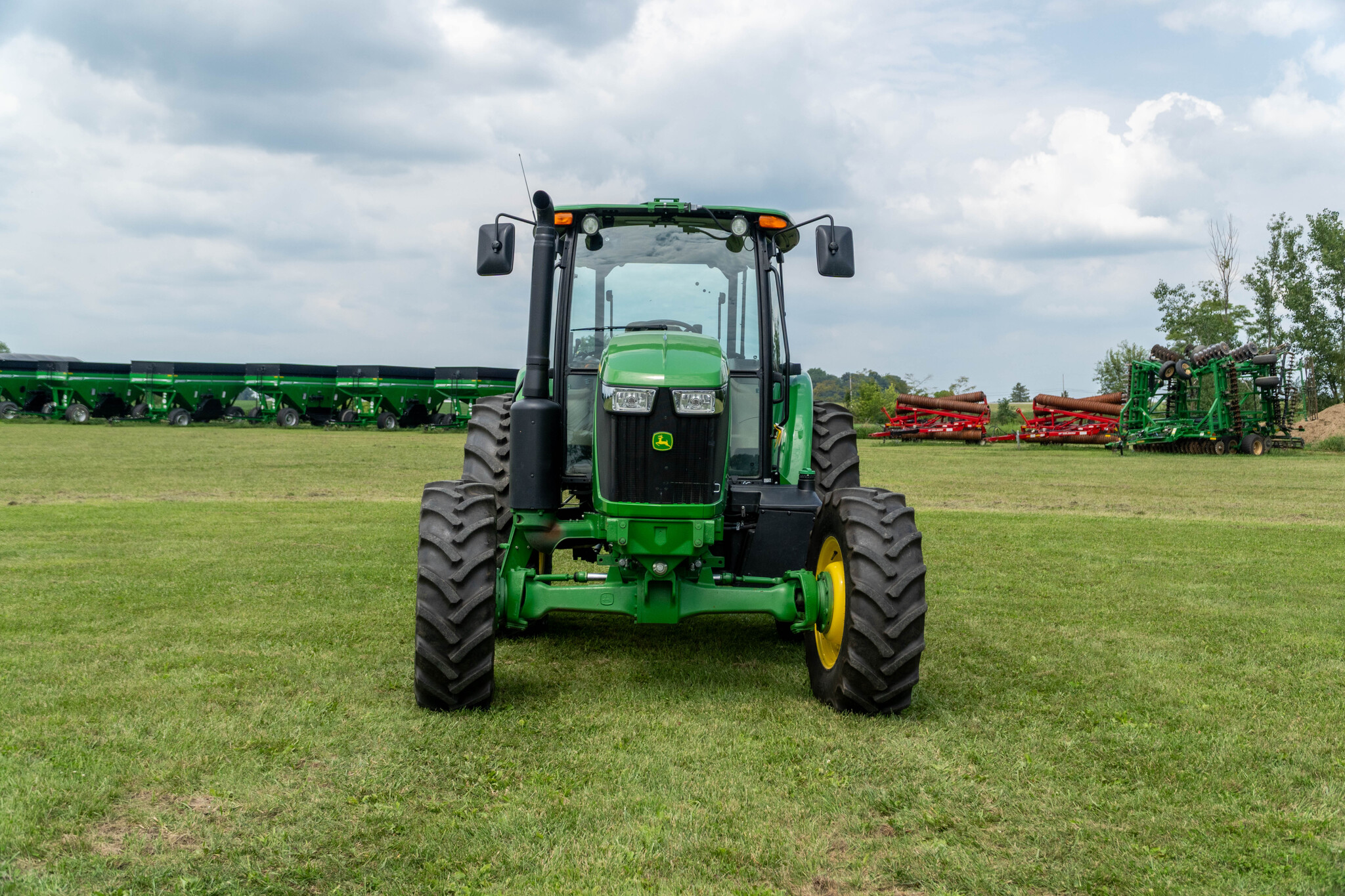 Used 2024 John Deere 6105E Cab Utility Tractors at Koenig Equipment in Anna, OH - PhotoXL7