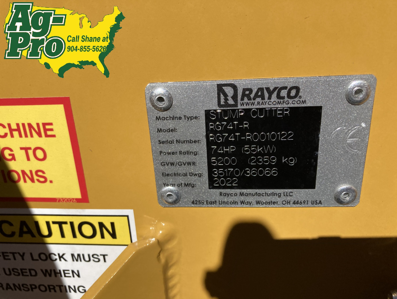 2025 Rayco RG74T-R Image 4
